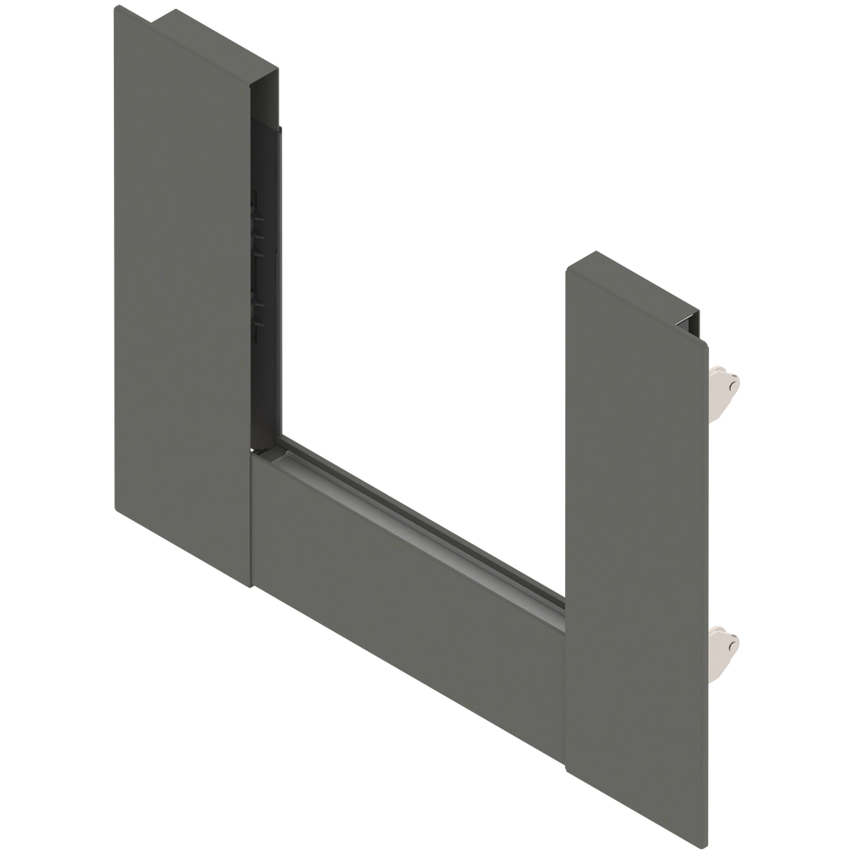 LEGRABOX DRAWER FRONT 300mm ORION GREY C HEIGHT with groove for elemen ...